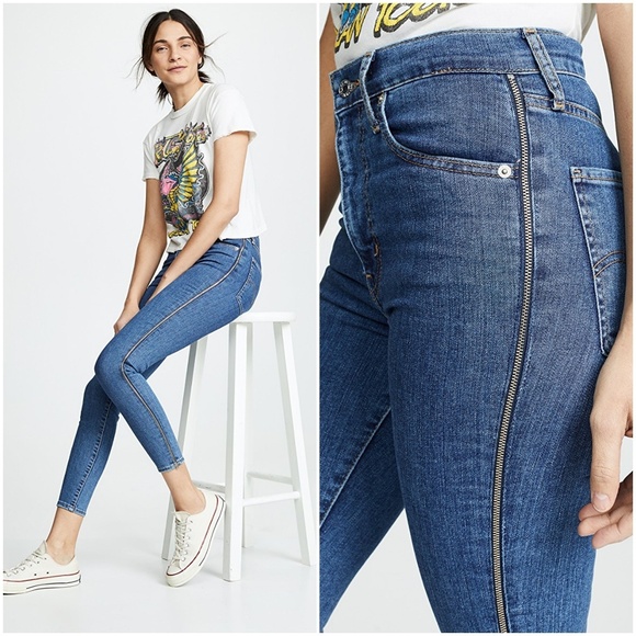 Levi's Denim - NWT Levi's Mile High Ankle Zip Jeans Size 27